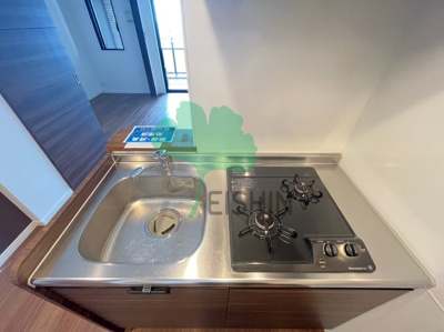 【キッチン】 | グランフォーレ千早マークスクエア ウエストウイング | シンプルな清潔感のあるキッチンです！