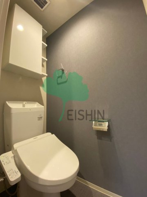 【トイレ】 | グランデール博多 | 清潔感のあるトイレです。