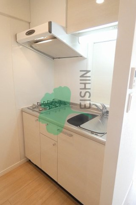 【キッチン】 | エンクレスト祇園2 | シンプルな清潔感のあるキッチンです！