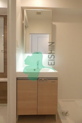 【洗面所】 | エンクレスト祇園2 | シンプルで使いやすい洗面台です！