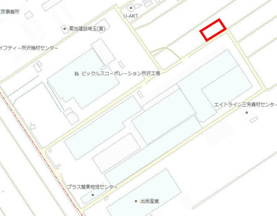 【地図】 | 三芳貸土地