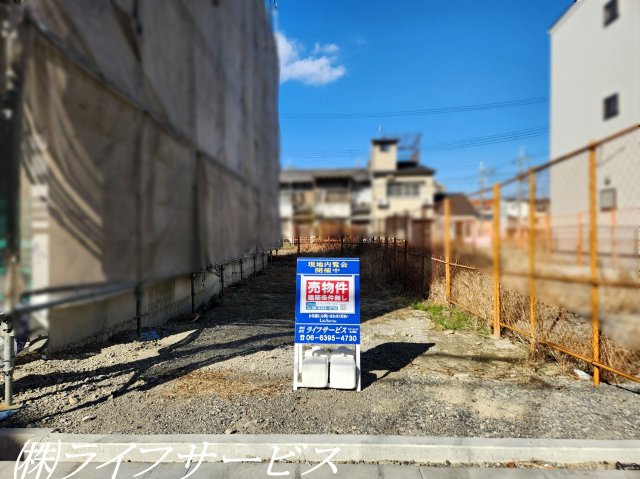 【外観】 | 西三国２丁目土地 | 更地・建築条件無！南向きにつき陽当り良好！