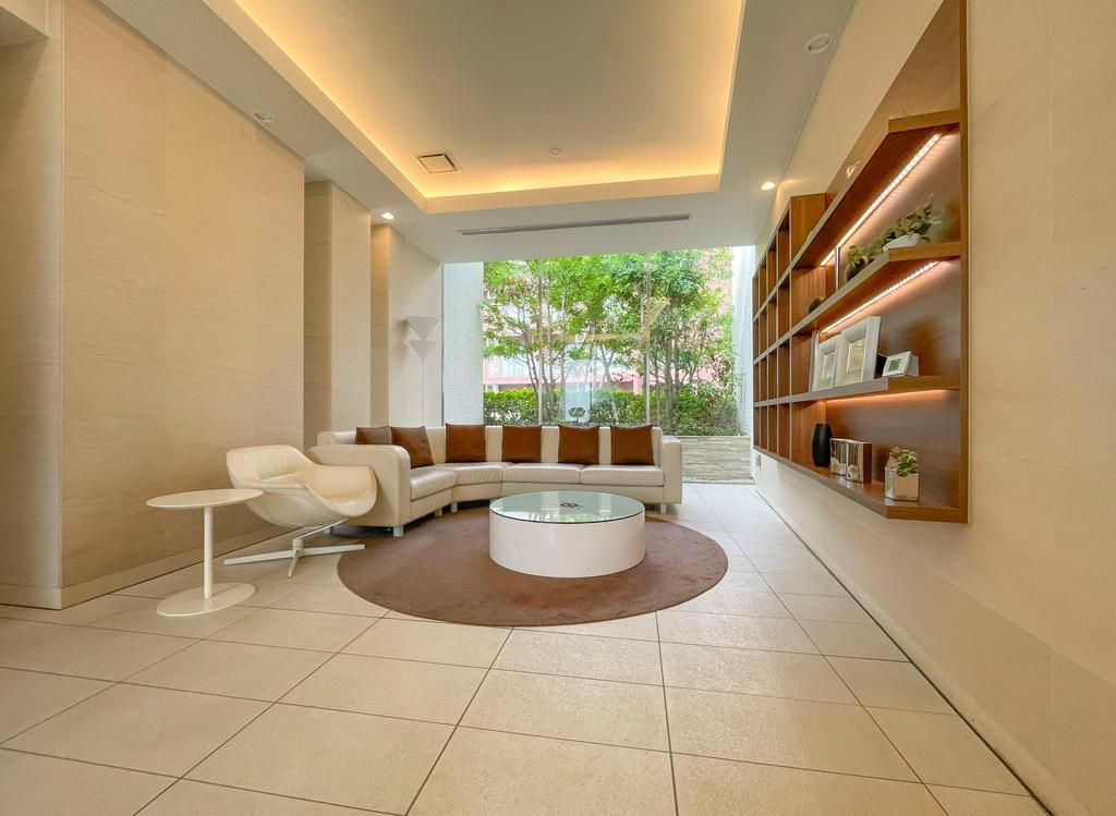 サンクタス宮崎台のロビー