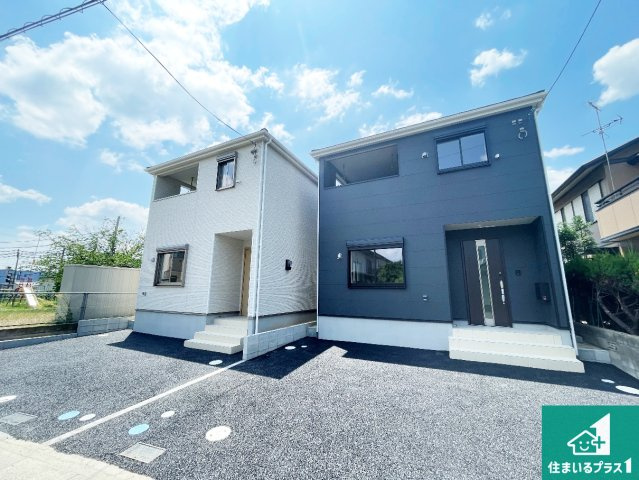 ★1(土)2(日)現地見学可能！★城陽市寺田市ノ久保　第6期　新築一戸建ての外観|安心の10年保証！外観を美しく保ち、雨水で汚れを落とします！気になることがありましたら、お気軽にお問い合わせください！