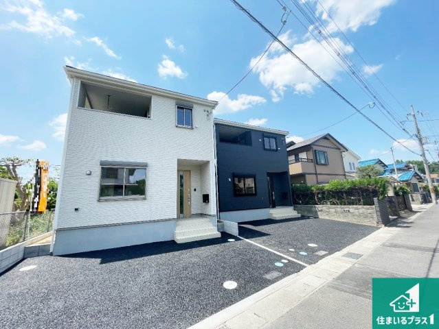 ★1(土)2(日)現地見学可能！★城陽市寺田市ノ久保　第6期　新築一戸建ての外観|安心の10年保証！外観を美しく保ち、雨水で汚れを落とします！気になることがありましたら、お気軽にお問い合わせください！