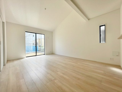 【居間・リビング】 | 潮来市日の出4号棟 | 施工例：ご見学はお気軽に0476-37-3888までお問合せ下さい！