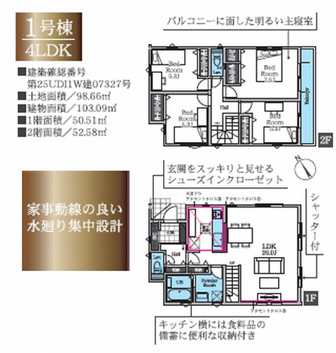 【その他】 | 【仲介手数料０円】茅ヶ崎市今宿3期　新築一戸建て　全2棟 | 1号棟　茅ヶ崎市今宿3期　新築一戸建て　全2棟