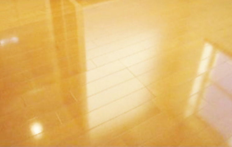 ライフピアバイオレットの居間・リビング|お掃除がしやすいフローリングのお部屋☆(同一仕様写真)