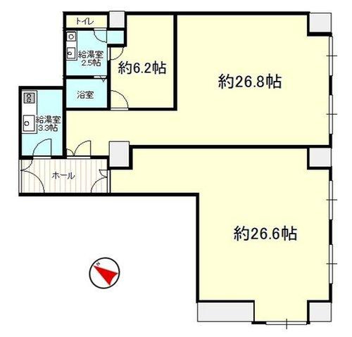 マンション西堀カメリアの間取り