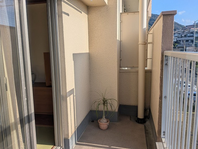 【バルコニー】 | 茶売団地4号棟（C-7）