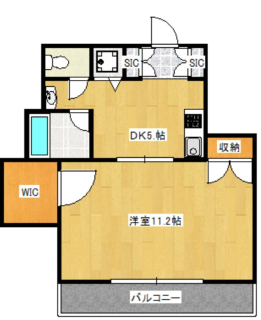 アビテ王子の間取り|間取りです