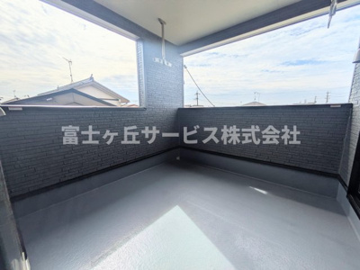 【バルコニー】 | 浜松市中央区馬郡町 新築一戸建て 2号棟 | バルコニーです