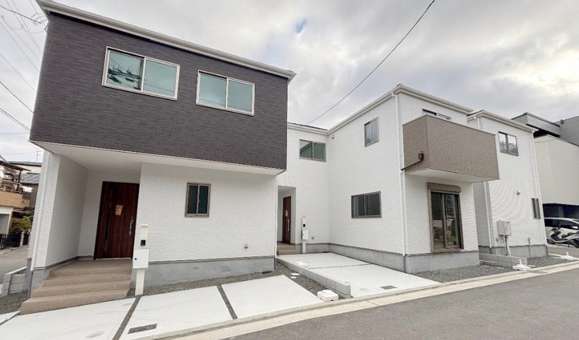 摂津市鳥飼下2丁目　新築戸建ての外観