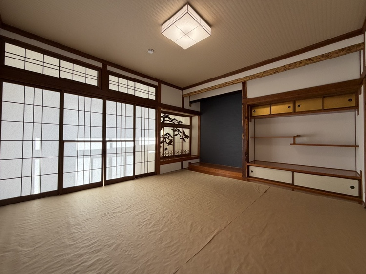 辰野町伊那富　中古住宅の和室