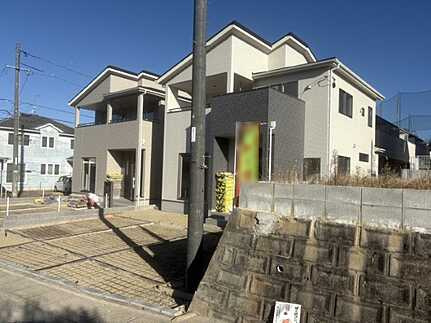 東広島市西条町田口　新築一戸建て(全2棟)の外観