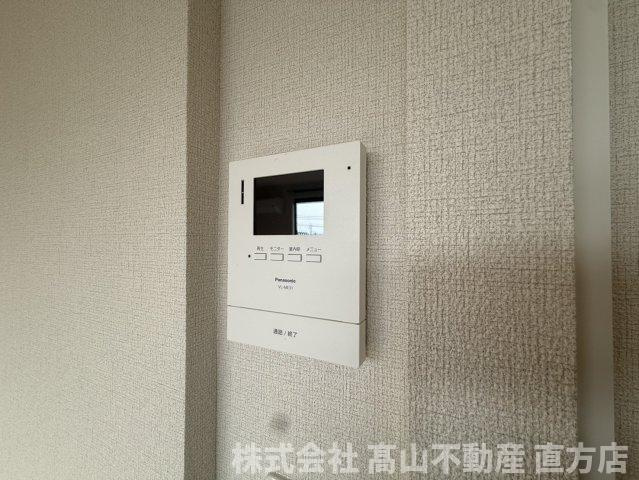 直方市大字感田のアパートのセキュリティ