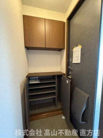 直方市大字感田のアパートのセキュリティ