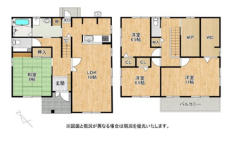 【間取り】 | 守山市木浜町　中古戸建