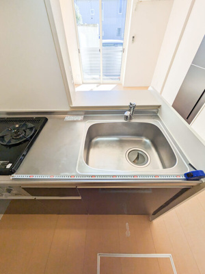 【キッチン】 | ソレアード | コンパクトなキッチンで掃除もラクラク