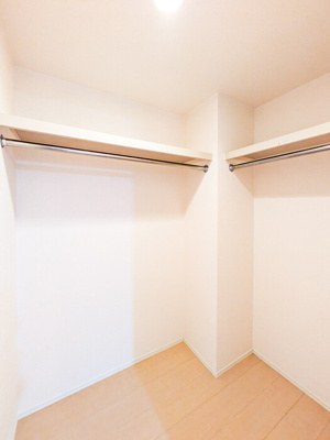 【収納】 | ソレアード | 大きなスペースがあり、収納には困りません
