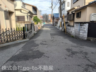 【前面道路含む現地写真】 | 尼崎市富松町4丁目