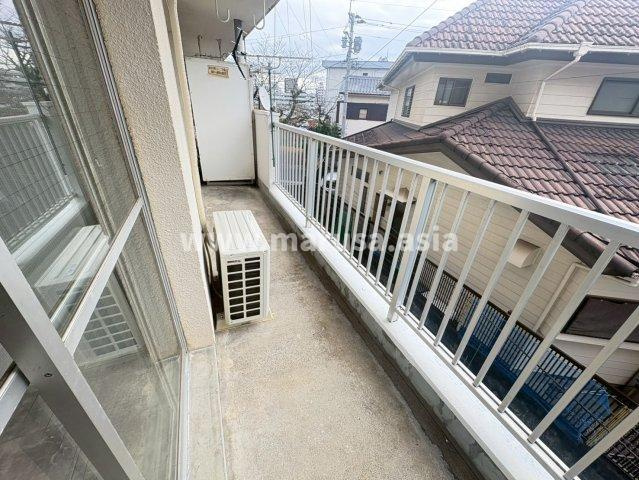 SORA大工町のバルコニー