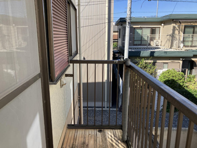 【バルコニー】 | パステルメゾン | バルコニー付きです