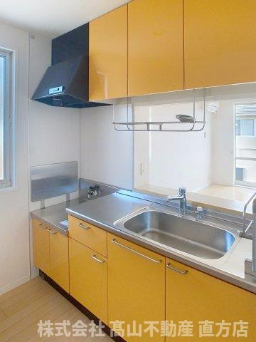 フローラHiB棟のキッチン