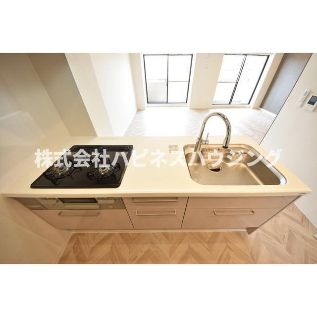 クレセントコートおおたかの森のキッチン