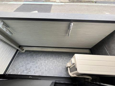 ソラーレ吹田のバルコニー