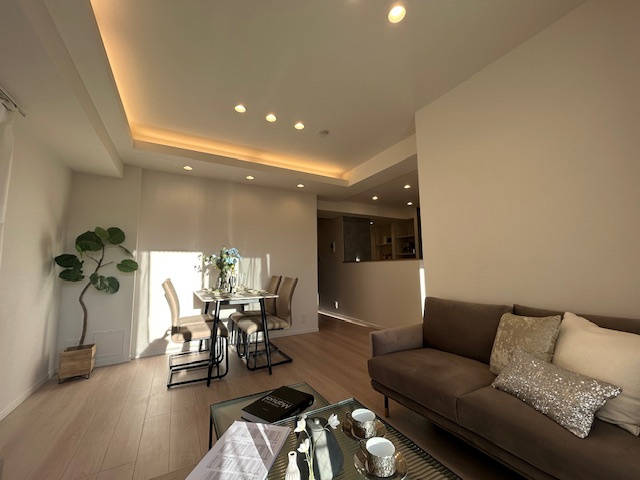 タウンシップ文京根津の居間・リビング|居間です