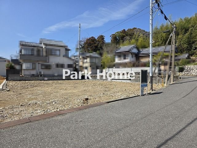 高知市鴨部 　売土地の前面道路含む現地写真