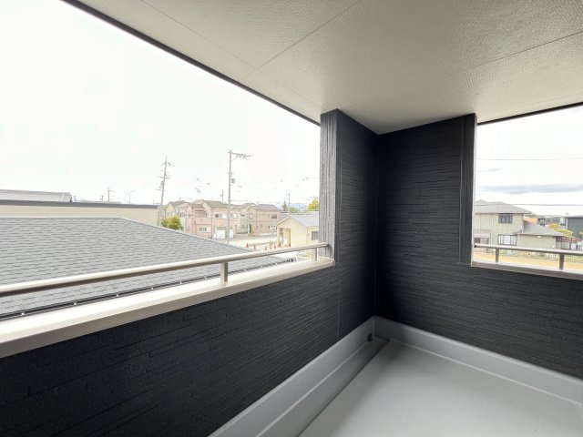 桜井市大豆越７期全5棟のバルコニー