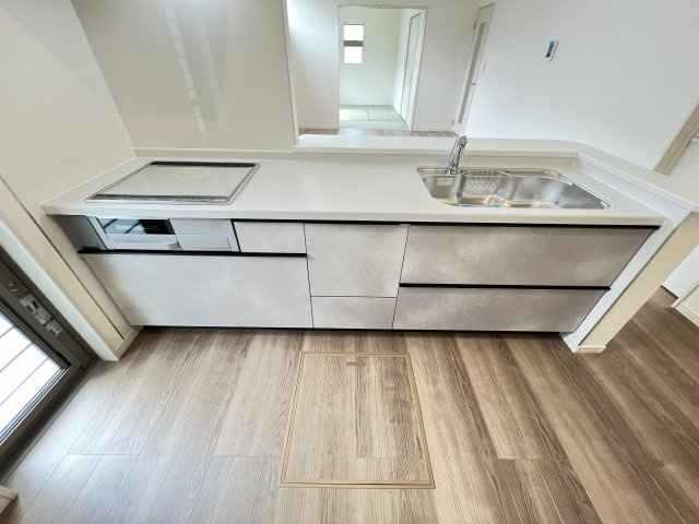 桜井市大豆越７期全5棟のキッチン|使いやすいキッチンです