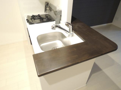 【キッチン】 | LA MAISON VERTE | お料理しやすいキッチンです