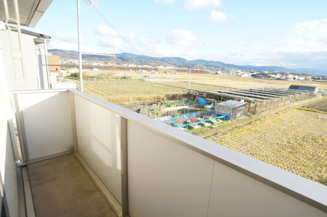 シャルマン　ヴィラージュＤ棟のバルコニー