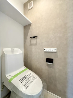 【トイレ】 | 綾瀬市深谷上5丁目 Ｃ棟 | 洗浄便座