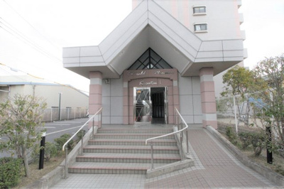 【外観】 | エメラルドマンション草津青地Ⅰ | マンション入口