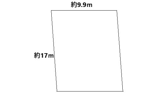 安芸郡坂町横浜東２丁目の土地図