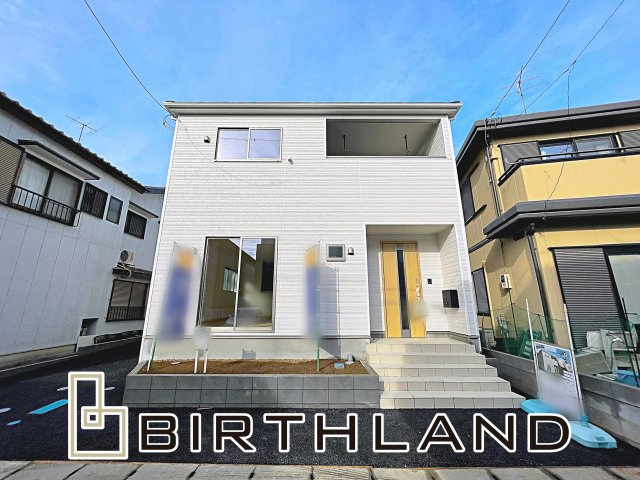 新築戸建・新築建売　鴻巣市北新宿第3　下忍小・吹上北中の外観|【1号棟】完成いたしました！内覧可能です♪