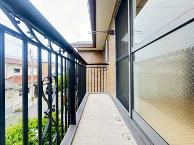 【バルコニー】 | 豊中市桜の町３丁目テラスハウス