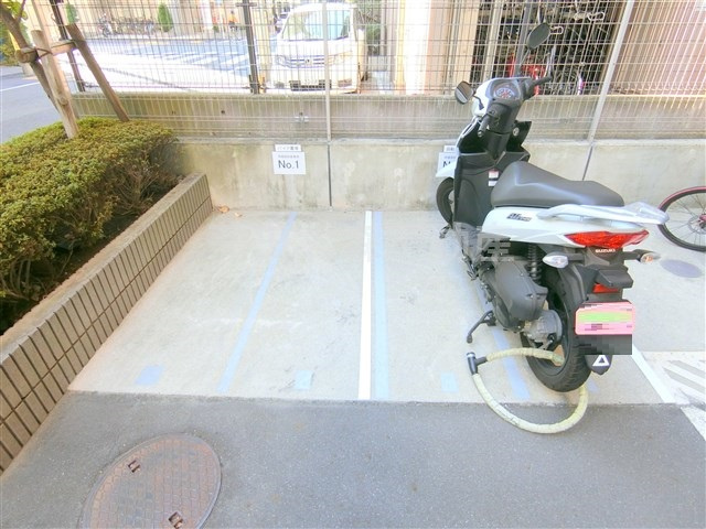 メインステージ西蒲田Ⅱのその他共用部分|バイク置き場　空き状況はお問合せ下さい。