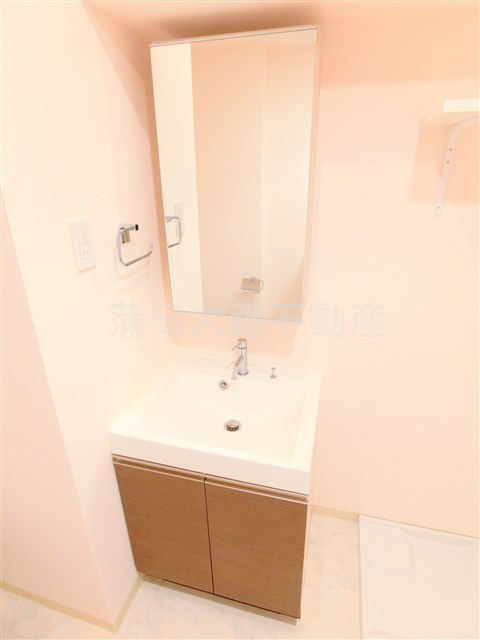 メインステージ西蒲田Ⅱの洗面所|独立洗面台