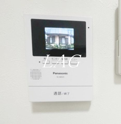 【セキュリティ】 | ベルシャンブル町田 | モニター付きインターフォンです。