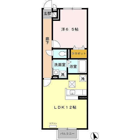 【間取り】 | フィオーレ・TAMA