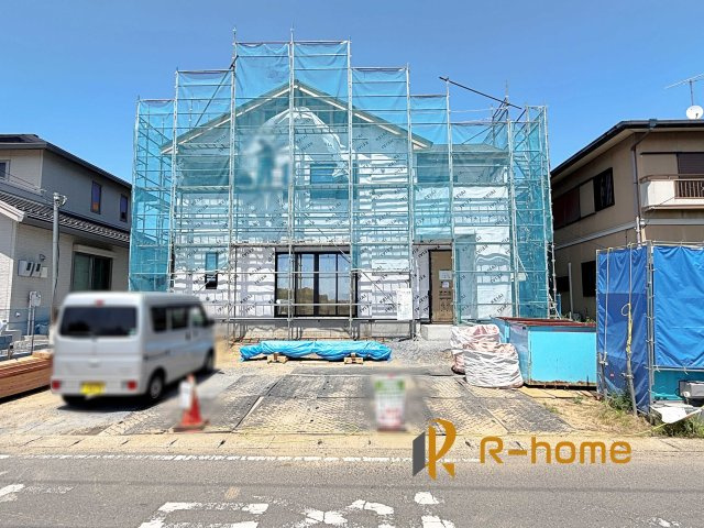 水戸市平須町16期　新築戸建て　1号棟の外観|ご予約を頂ければ、『平日』はもちろん『早朝』や『夜間』もご見学可能です♪お気軽にお申し付けください♪