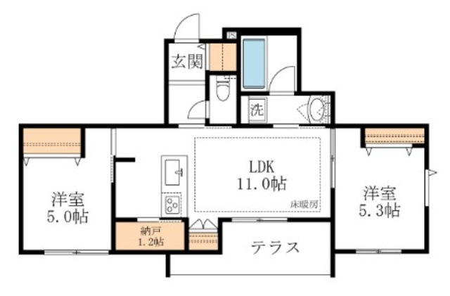 Alivioの間取り|間取り図
