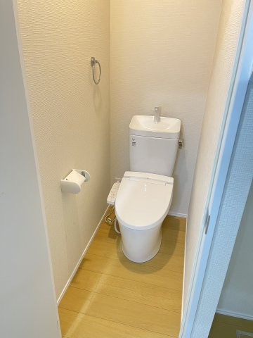 EMMA検見川のトイレ|新築時の写真です。