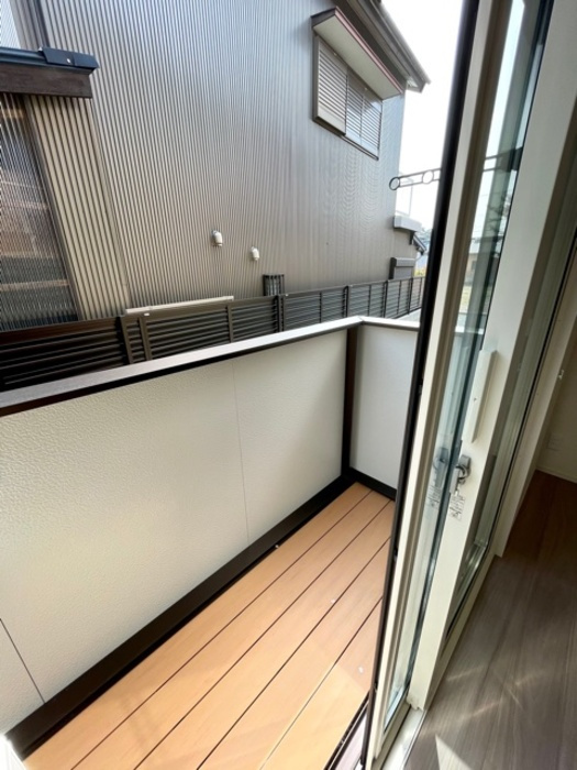 グラシューズのバルコニー