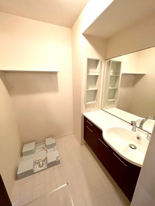 グラシューズの洗面所